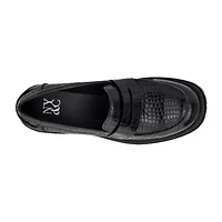 New York & Company Penni Womens Moc Closed Toe Loafers