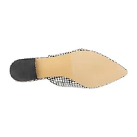 New York & Company Olga Womens Pointed Closed Toe Mules