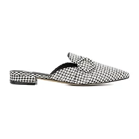 New York & Company Olga Womens Pointed Closed Toe Mules