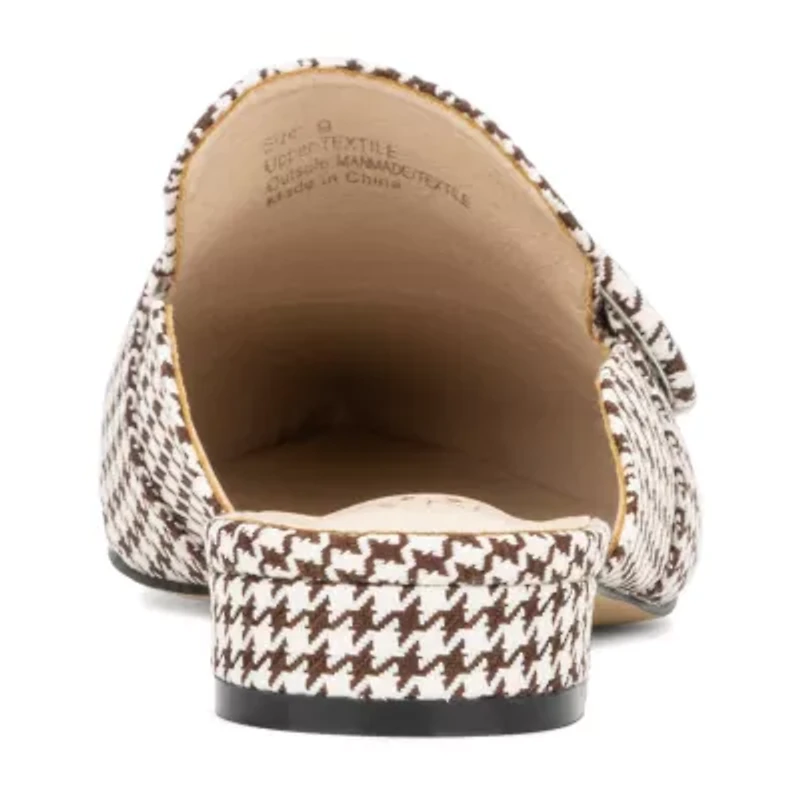 New York & Company Parker Womens Pointed Closed Toe Mules