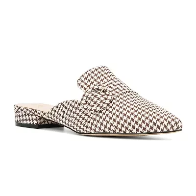 New York & Company Parker Womens Pointed Closed Toe Mules