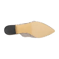 New York & Company Parker Womens Pointed Closed Toe Mules