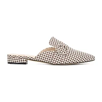 New York & Company Parker Womens Pointed Closed Toe Mules