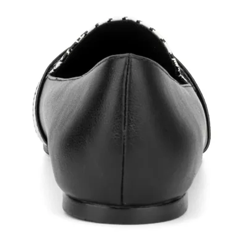 New York & Company Verity Womens Pointed Closed Toe Loafers