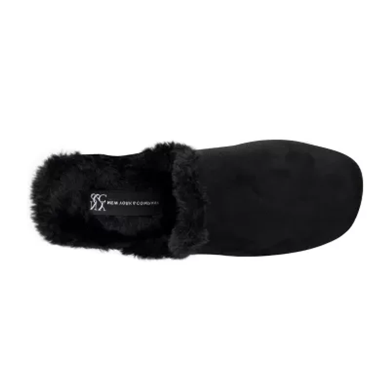 New York & Company Wynna Womens Square Closed Toe Clogs