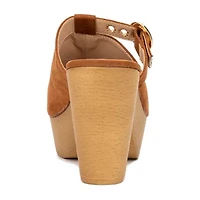 New York & Company Nyomi Womens Closed Toe Clogs
