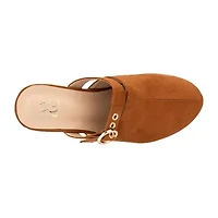 New York & Company Nyomi Womens Closed Toe Clogs