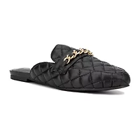 New York & Company Denise Womens Moc Closed Toe Mules