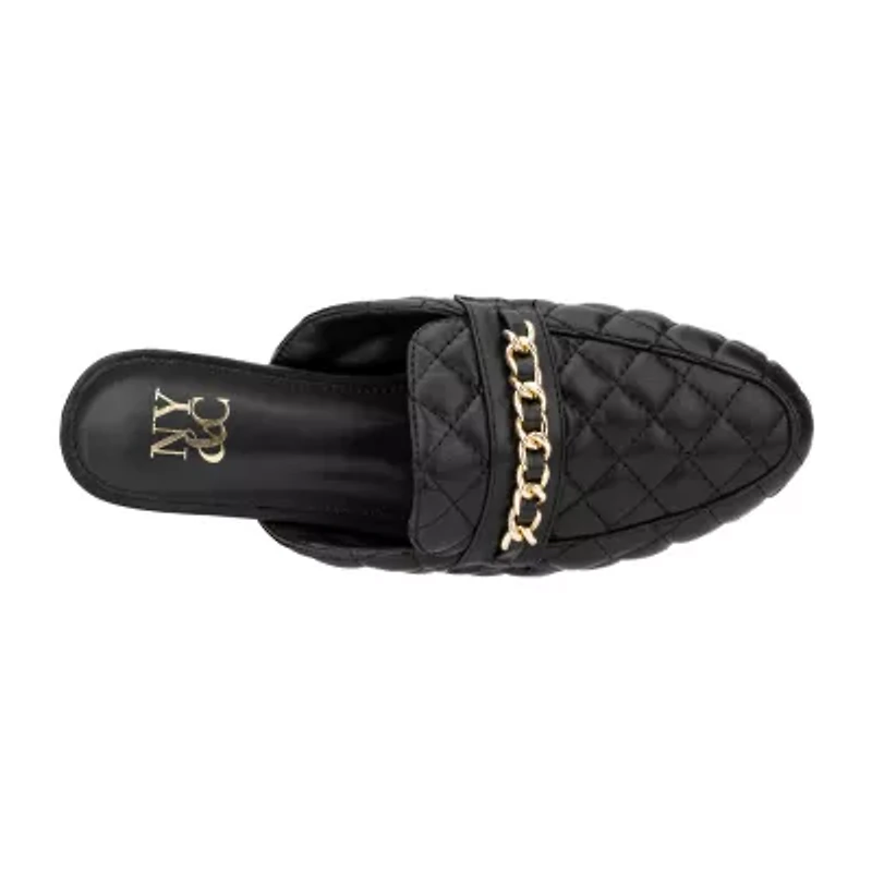 New York & Company Denise Womens Moc Closed Toe Mules