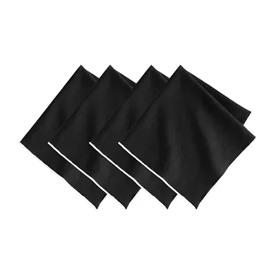 Elrene Home Fashions Villeroy & Boch Manufacture Rock Merrow Stitch Cotton 4-pc. Napkins