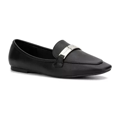 New York & Company Harleigh Womens Square Closed Toe Loafers