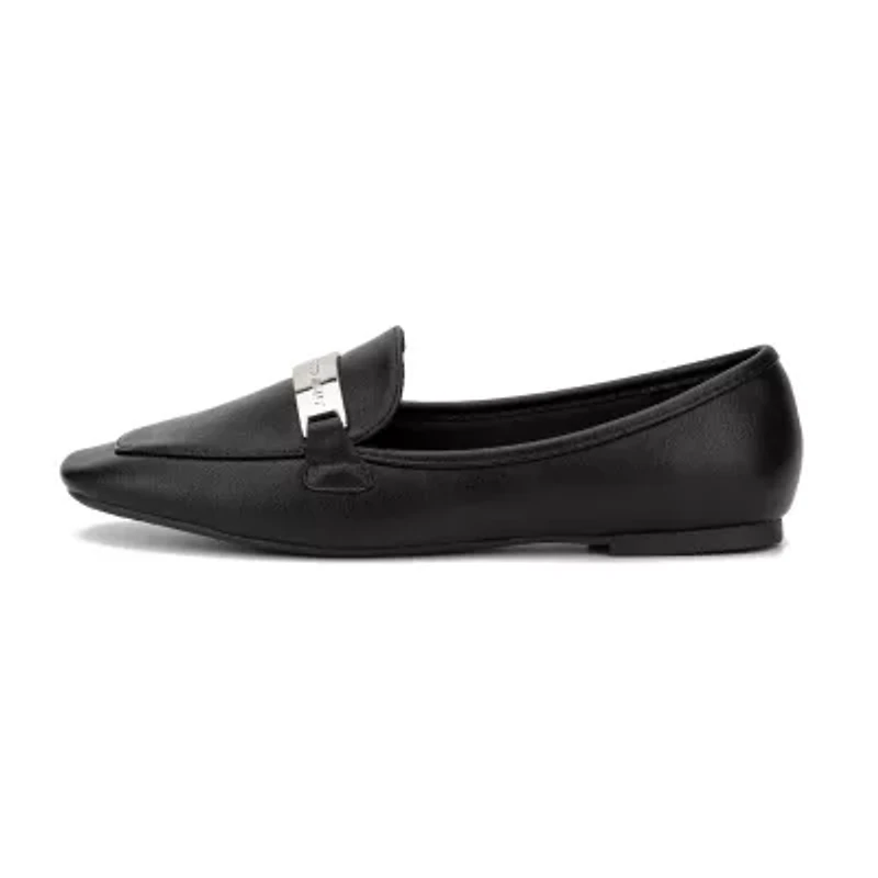 New York & Company Harleigh Womens Square Closed Toe Loafers