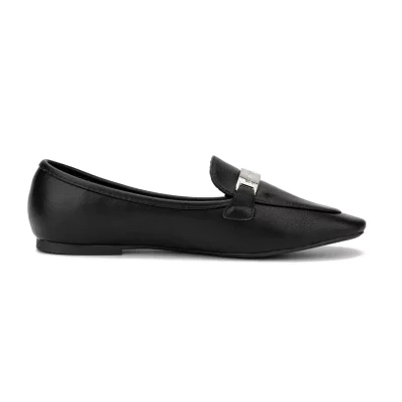 New York & Company Harleigh Womens Square Closed Toe Loafers