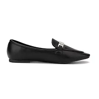 New York & Company Harleigh Womens Square Closed Toe Loafers