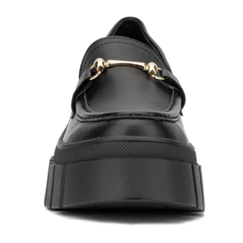 New York & Company Seraphina Womens Moc Closed Toe Loafers