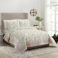 Dena Home Sonnet 3-pc. Reversible Quilt Set