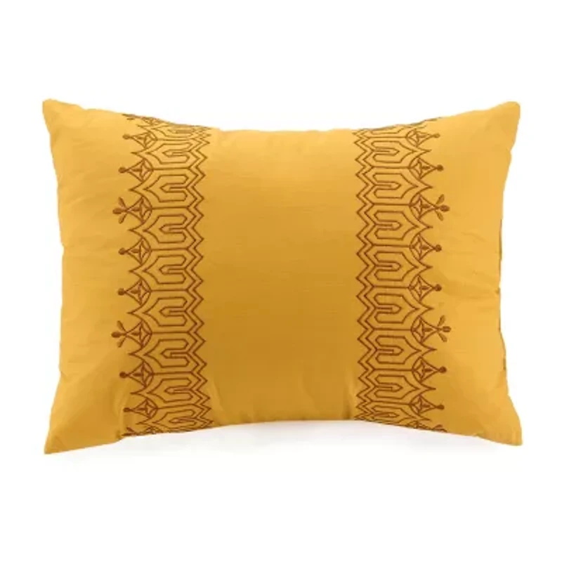 Indigo Bazaar Joanne 5-pc. Reversible Embroidered Comforter Set