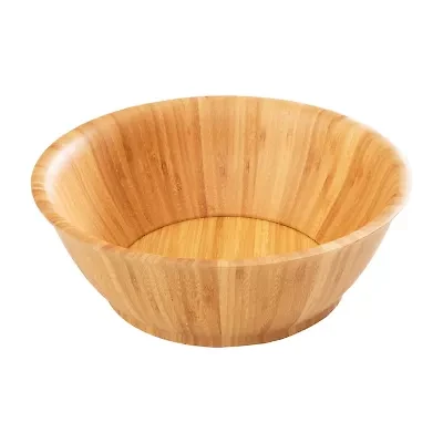 Totally Bamboo 12" Flared Wood Salad Bowl