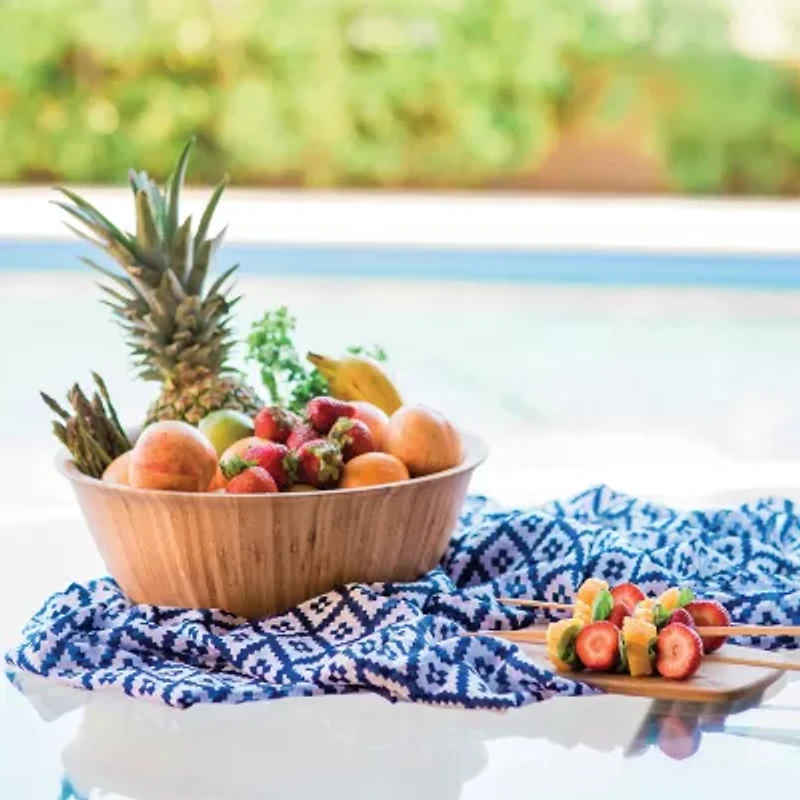 Totally Bamboo 12" Flared Wood Salad Bowl