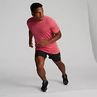 PUMA Mens Crew Neck Short Sleeve Regular Fit Graphic T-Shirt