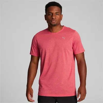 PUMA Mens Crew Neck Short Sleeve Regular Fit Graphic T-Shirt