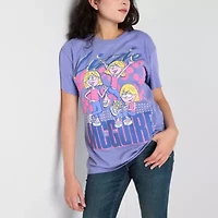 Lizzie Mcguire Oversized Tee Womens Crew Neck Short Sleeve Oversized Juniors Graphic T-Shirt