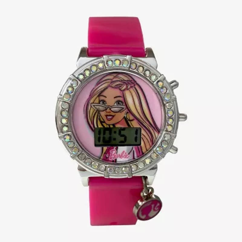 Barbie Girls Pink 3-pc. Watch Boxed Set Bdt40068jc