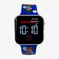Nintendo Super Mario Boys Multicolor 2-pc. Watch Boxed Set Gsm40109jc