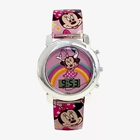 Disney Minnie Mouse Girls Multicolor 4-pc. Watch Boxed Set Mn40148jc