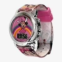 Disney Minnie Mouse Girls Multicolor 4-pc. Watch Boxed Set Mn40148jc