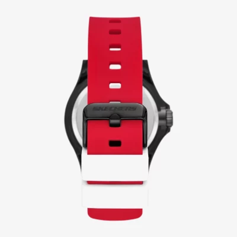 Skechers Rosencrans Mens Multicolor Strap Watch Sr6357