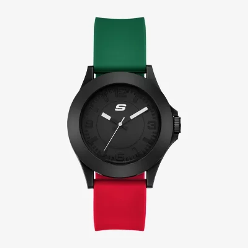Skechers Rosencrans Mens Multicolor Strap Watch Sr6357