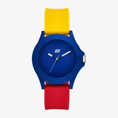 Skechers World Cup Rosencrans Mens Multicolor Strap Watch Sr6361
