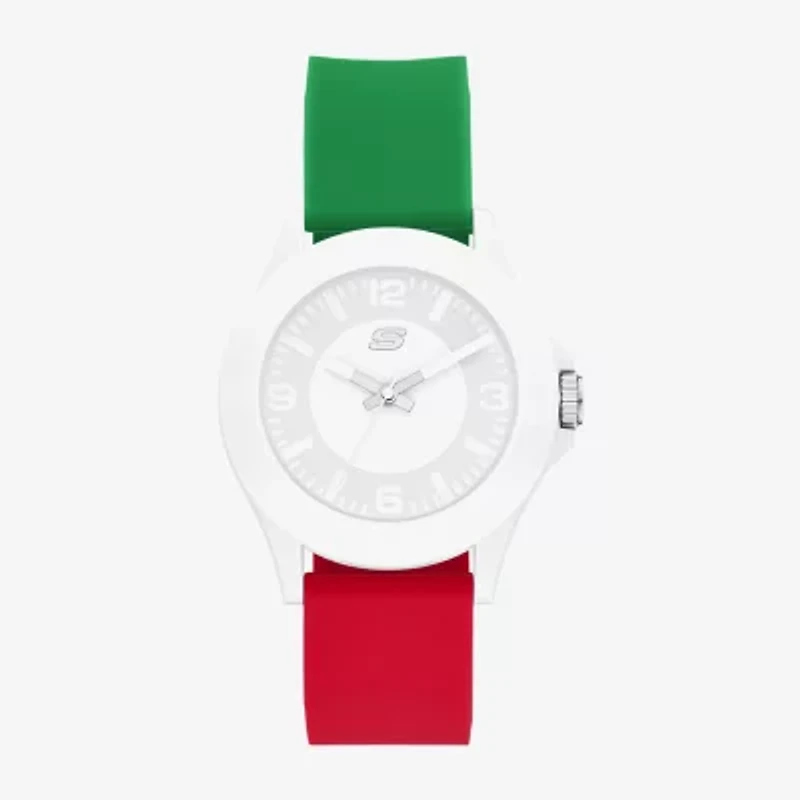 Skechers Rosencrans Mens Multicolor Strap Watch Sr6363