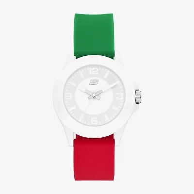 Skechers World Cup Rosencrans Mens Multicolor Strap Watch Sr6363