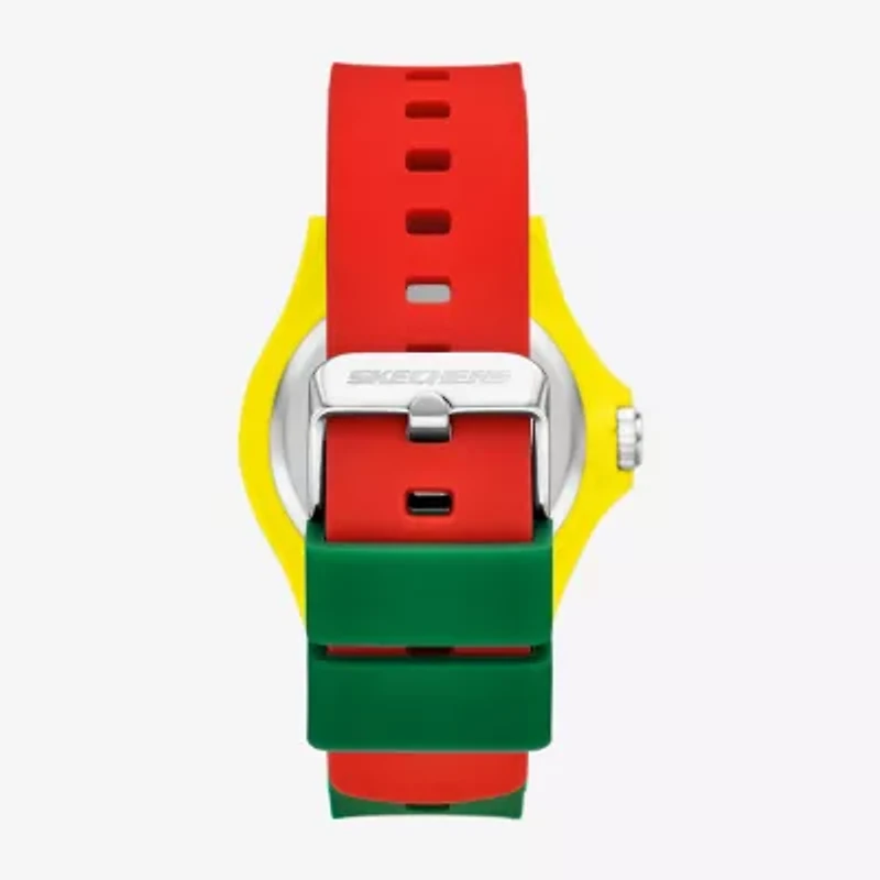 Skechers Rosencrans Mens Multicolor Strap Watch Sr6364