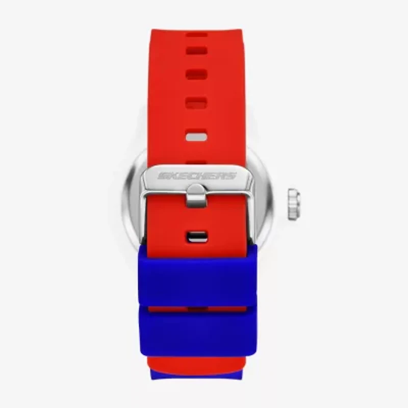 Skechers Rosencrans Mens Multicolor Strap Watch Sr6365