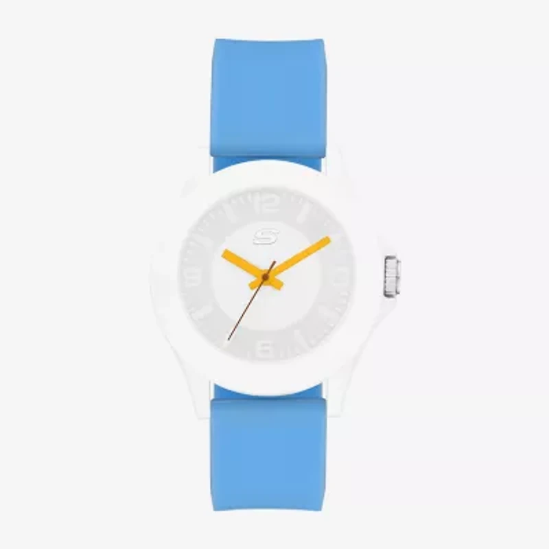 Skechers World Cup Rosencrans Mens Blue Strap Watch Sr6369