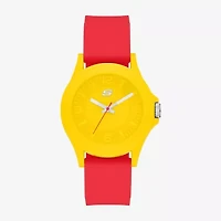 Skechers World Cup Rosencrans Mens Red Strap Watch Sr6370