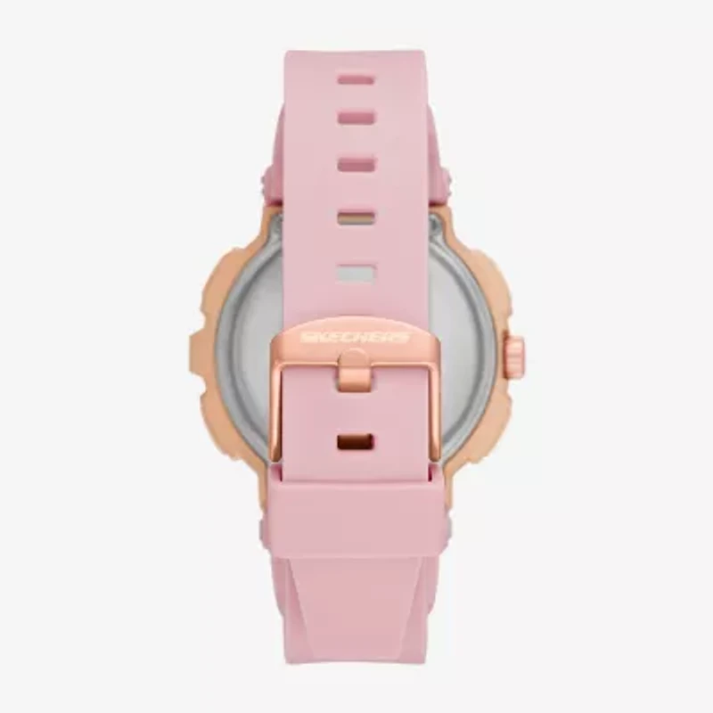 Skechers Womens Pink Strap Watch Sr2153