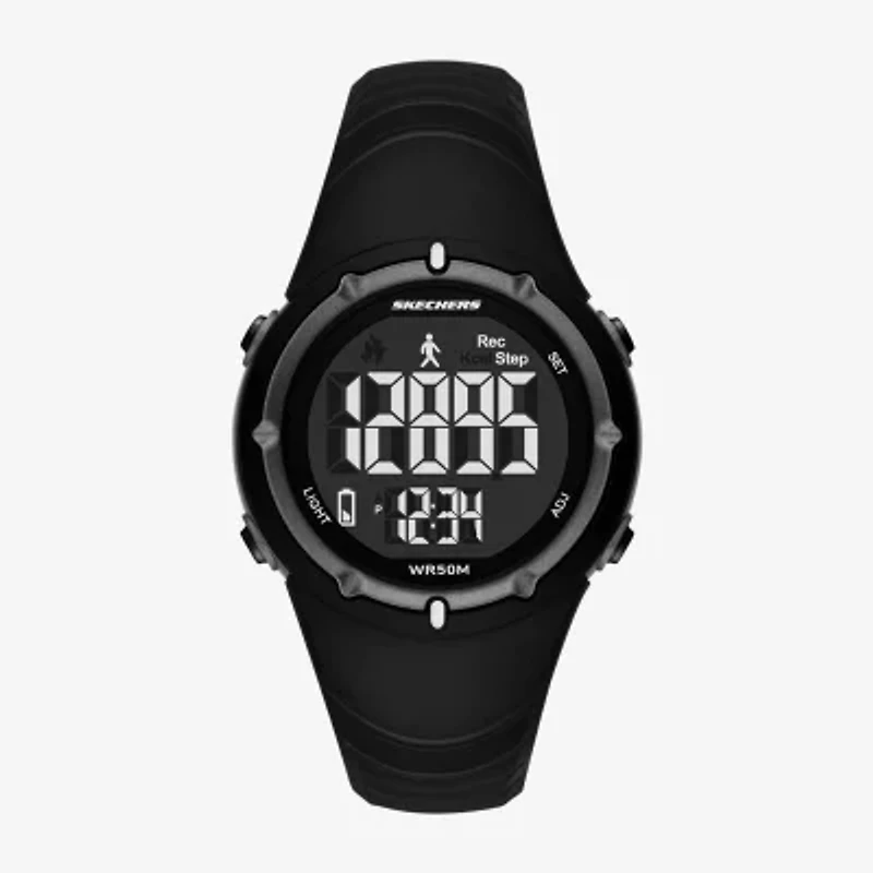 Skechers Womens Black Strap Watch Sr2156