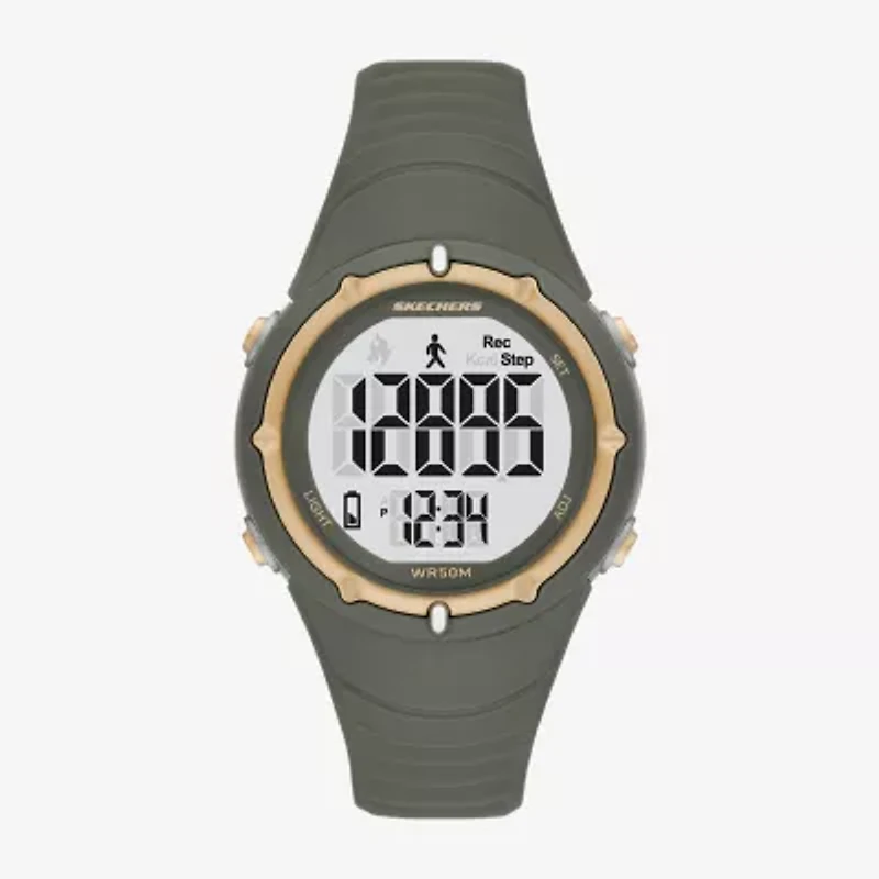 Skechers Womens Green Strap Watch Sr2157