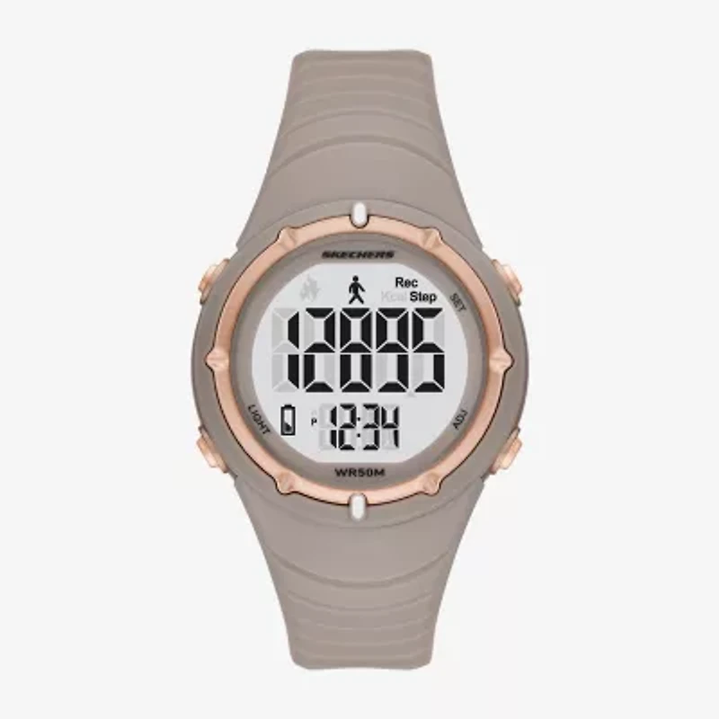 Skechers Womens Gray Strap Watch Sr2158