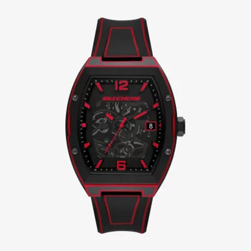 Skechers Mens Black Strap Watch Sr5249