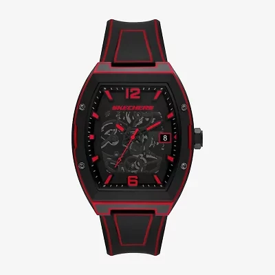 Skechers Mens Black Strap Watch Sr5249