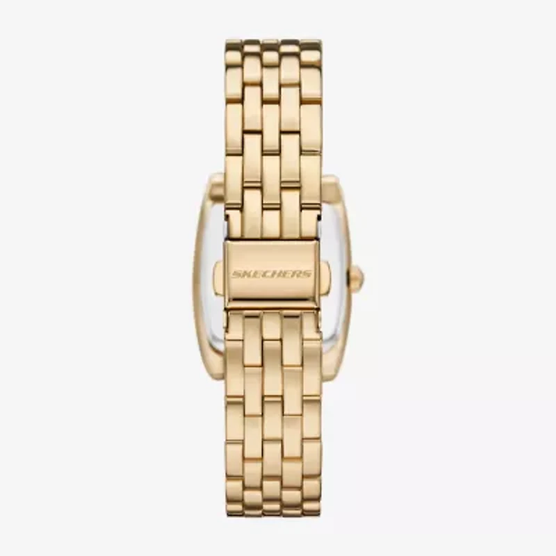 Skechers Womens Gold Tone 4-pc. Watch Boxed Set Sr9134