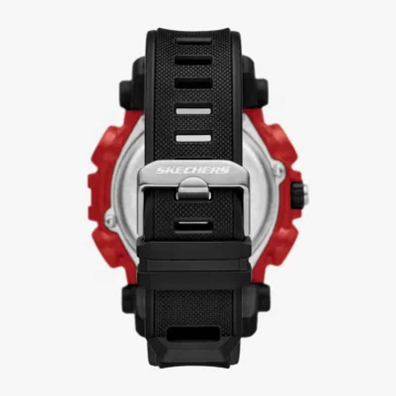 Skechers Mens Black Strap Watch Sr1188