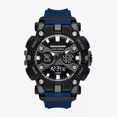 Skechers Mens Black Strap Watch Sr1189