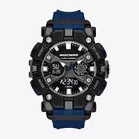 Skechers Mens Black Strap Watch Sr1189