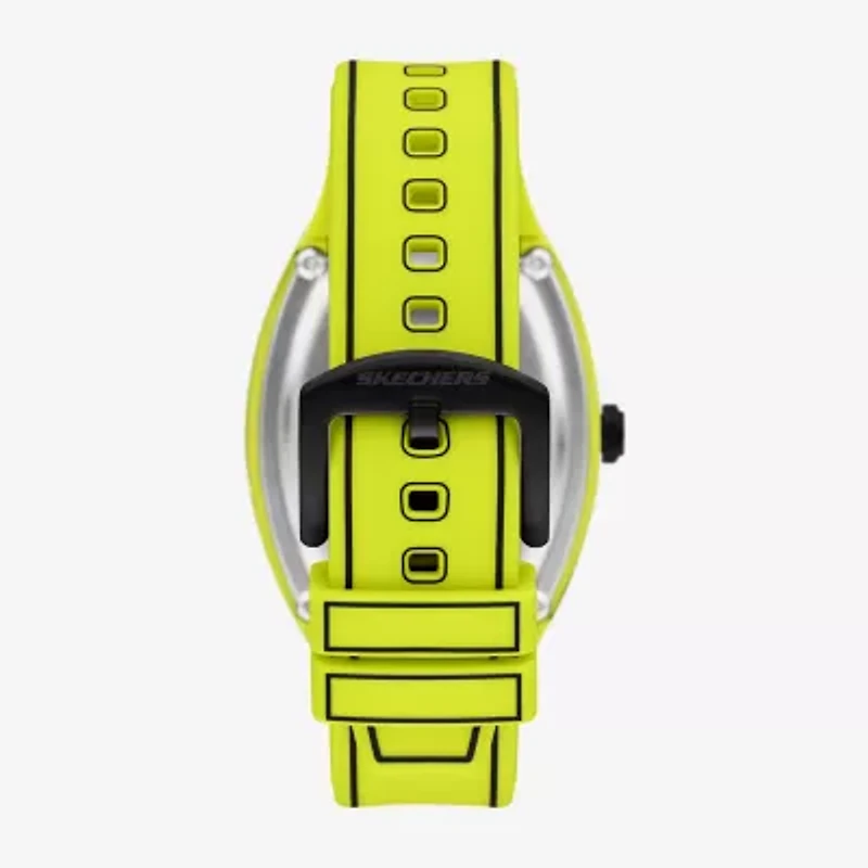 Skechers Mens Yellow Strap Watch Sr5251